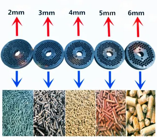 Complete pellet production line system showing crusher mixer pellet mill cooler and packaging equipment in industrial setting