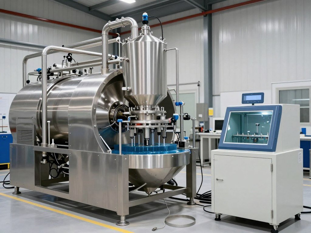 Aquaculture feed production line in Scotland producing salmon feeds