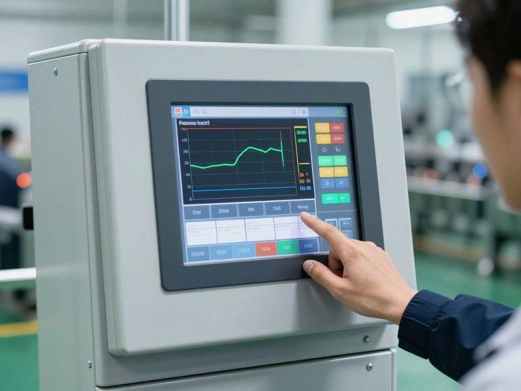 Automated control system for feed production line