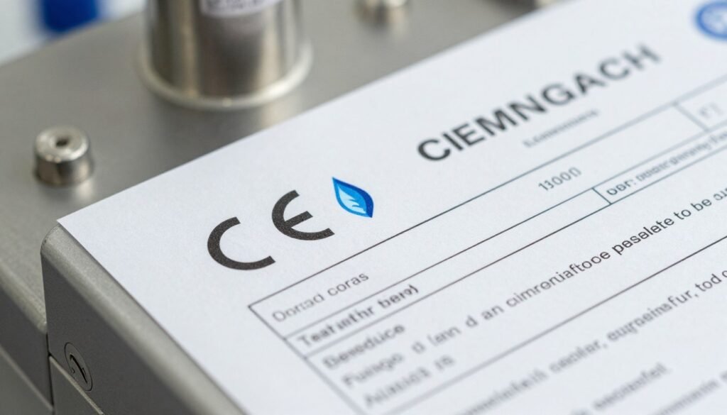 CE certification documentation and compliance labels on aquatic feed production equipment CE certification documentation and compliance labels on aquatic feed production equipment