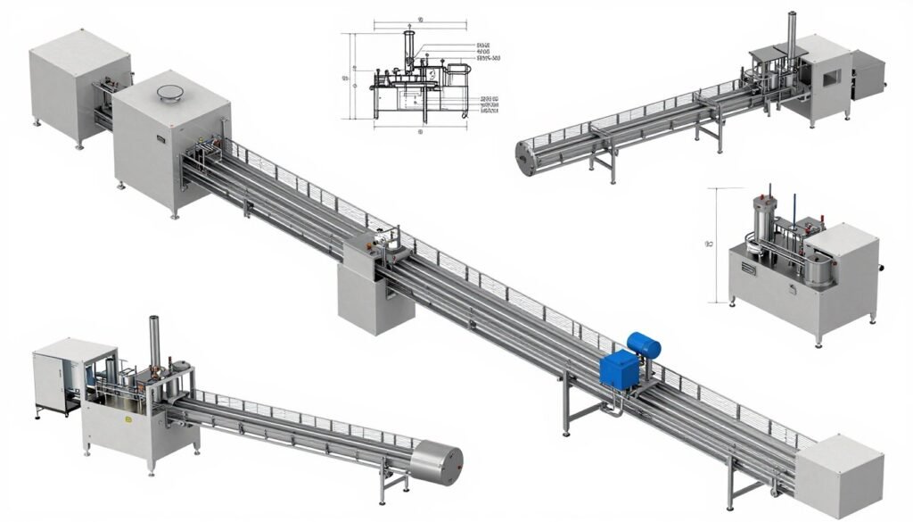 Custom aquatic feed production line engineering design drawings and 3D models Custom aquatic feed production line engineering design drawings and 3D models