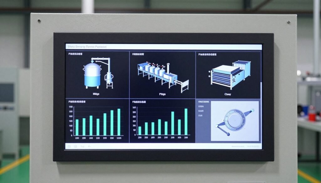 Energy consumption monitoring dashboard for feed pellet production line Energy consumption monitoring dashboard for feed pellet production line