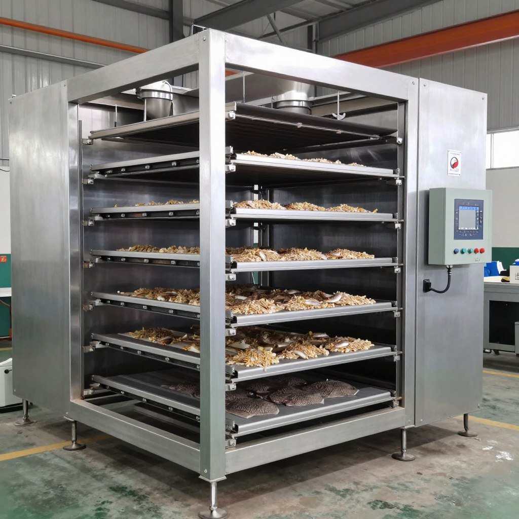 Fish feed dryer equipment