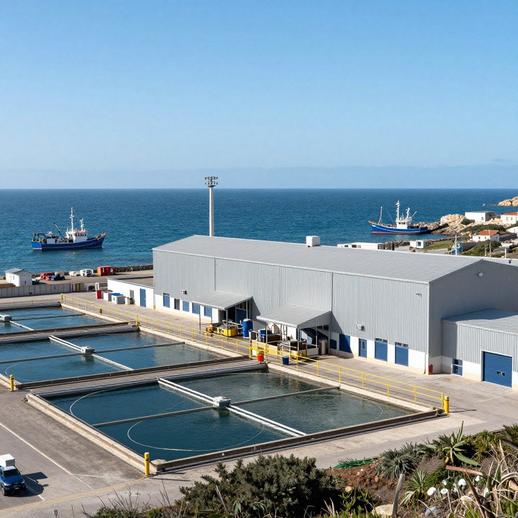 Fish feed production Portugal project