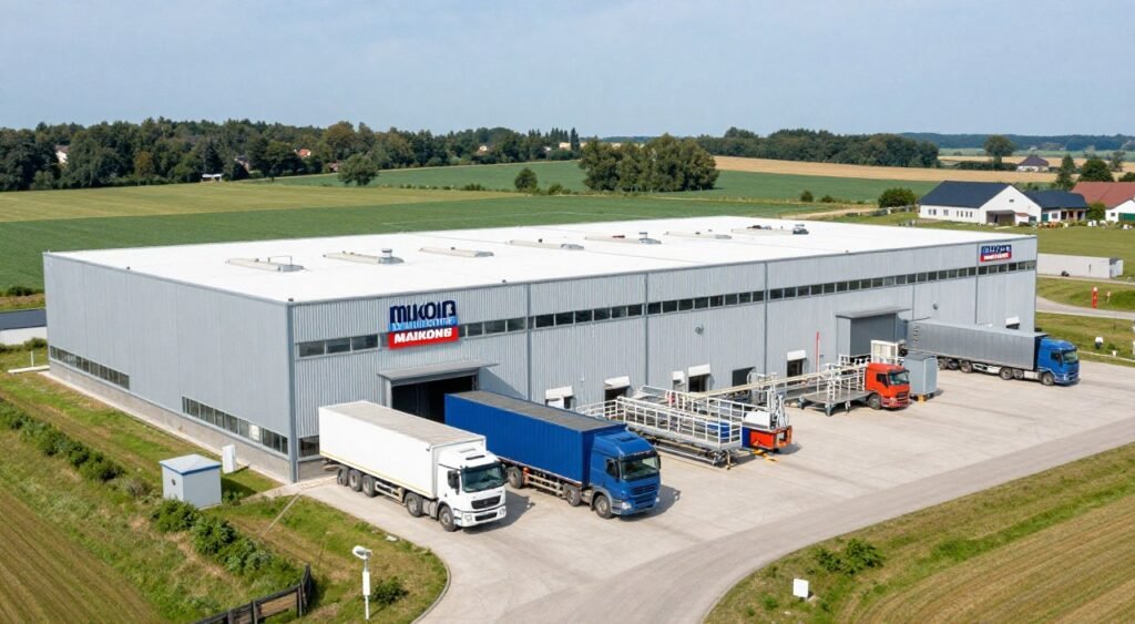 Fish feed production line manufacturer European facility