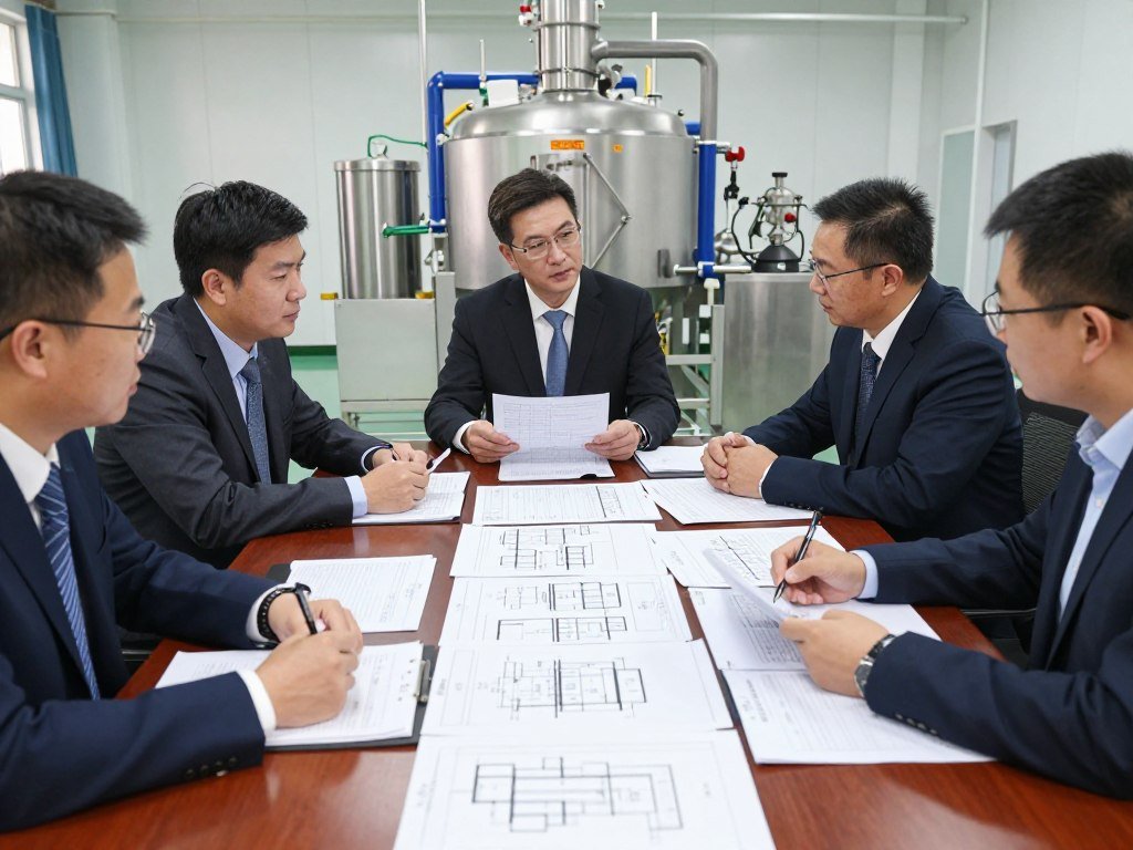 Fish feed production line project planning