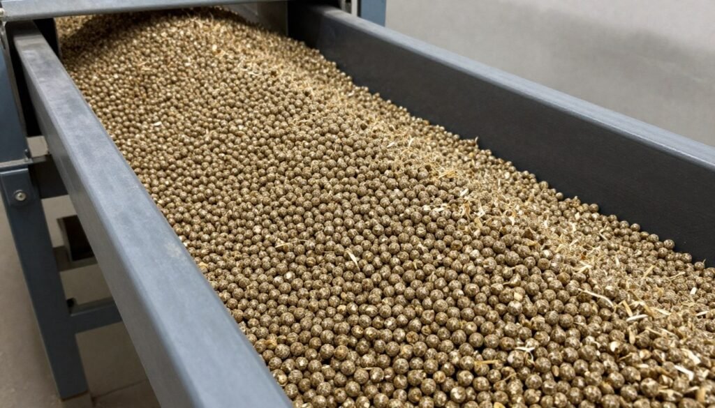 Large diameter cattle feed pellets and dairy compound feed production Large diameter cattle feed pellets and dairy compound feed production