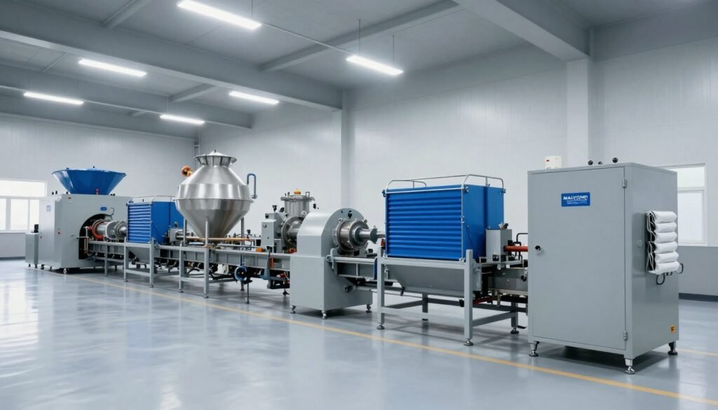 MAIKONG MK-L003 pellet production line complete system layout
