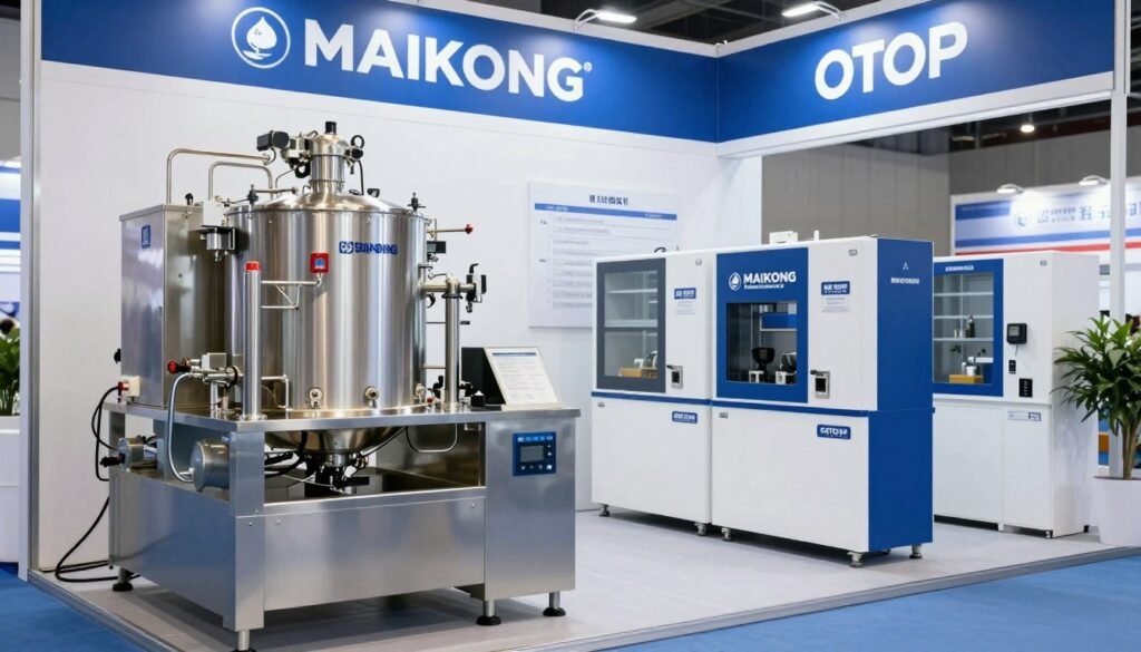 MAIKONG branded equipment alongside OEM partner equipment
