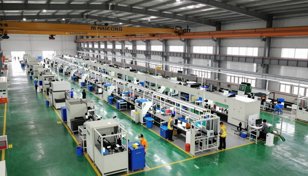 MAIKONG factory manufacturing facility showing production capabilities