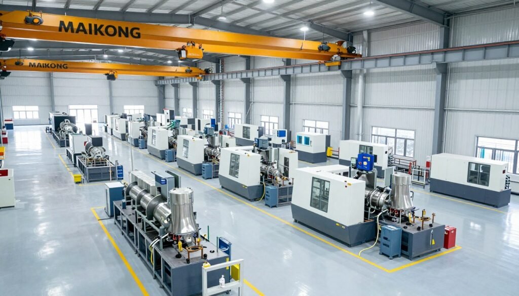 MAIKONG manufacturing facility in GD province China MAIKONG manufacturing facility in GD province China