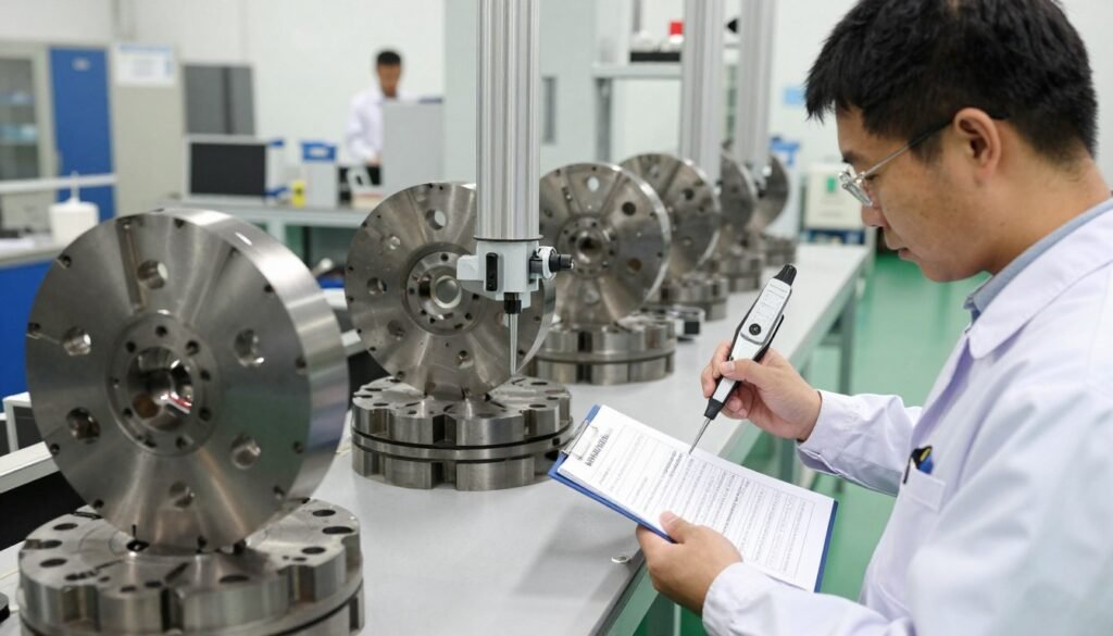 MAIKONG quality control inspection of pellet mill components