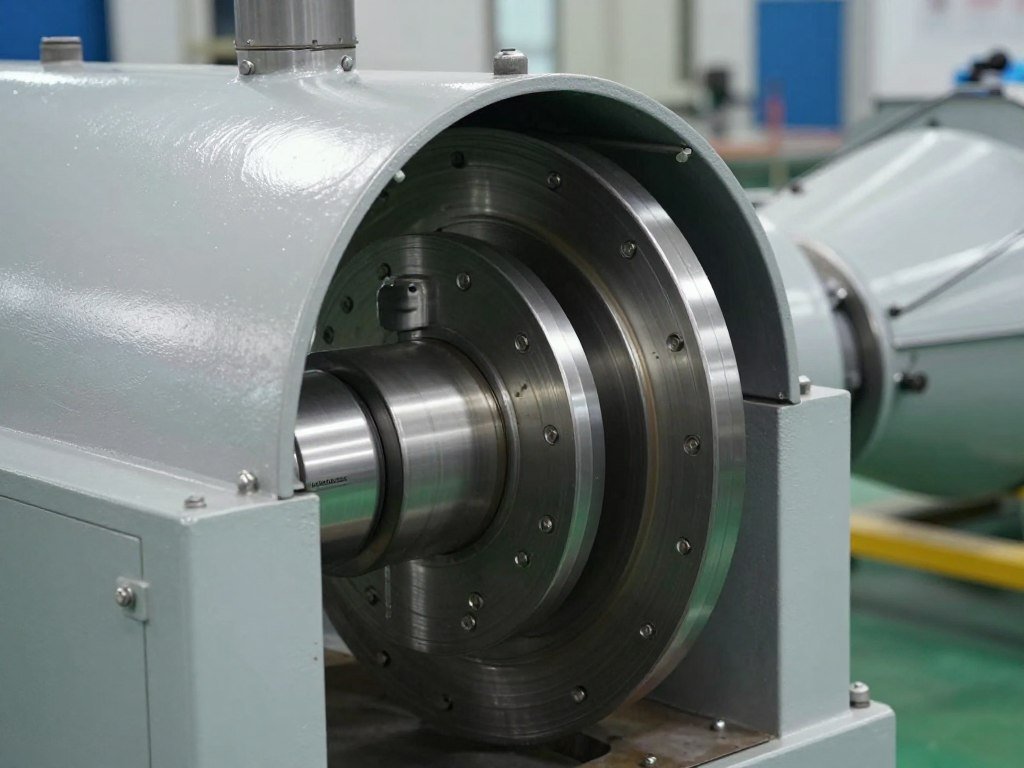 MAIKONG ring die pellet mill showing die and roller assembly MAIKONG ring die pellet mill showing die and roller assembly