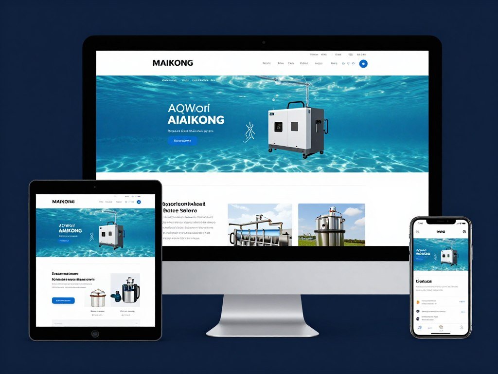 MAIKONG website displayed on multiple devices MAIKONG website displayed on multiple devices