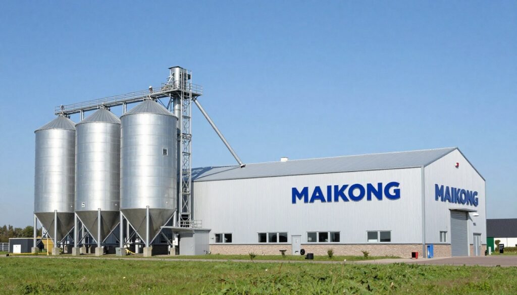 Netherlands organic feed mill installation