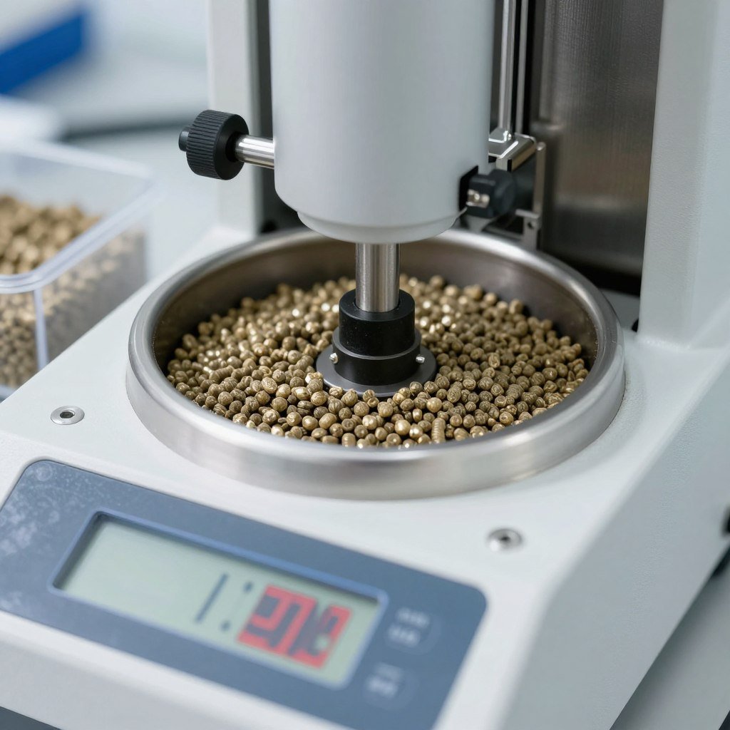Pellet durability testing equipment and results