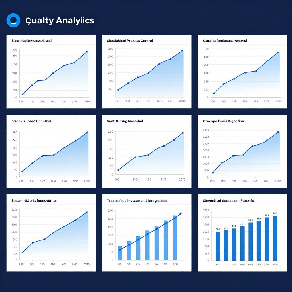 Quality analytics dashboard with statistical process control charts Quality analytics dashboard with statistical process control charts