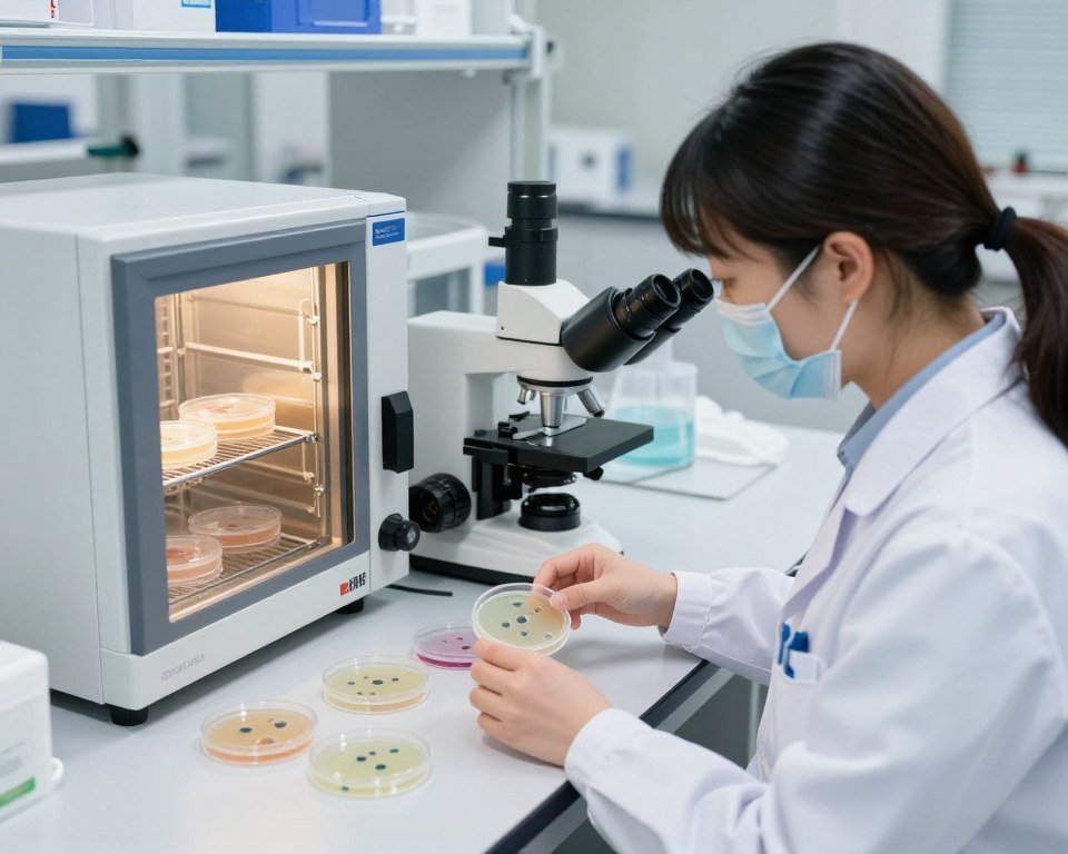 Quality assurance testing in feed laboratory