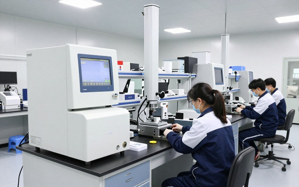 Quality control and testing laboratory at MAIKONG facility Quality control and testing laboratory at MAIKONG facility