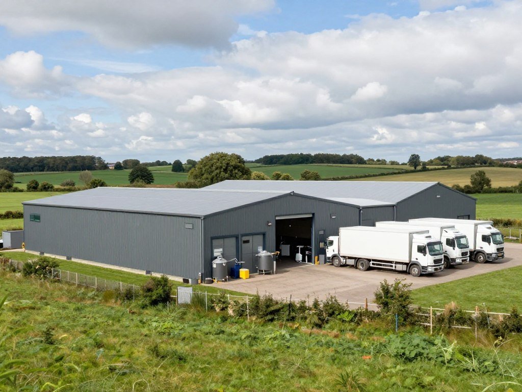 Somerset pet food facility exterior view