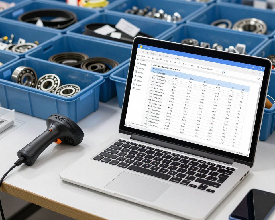 Spare parts inventory management system for feed production equipment Spare parts inventory management system for feed production equipment