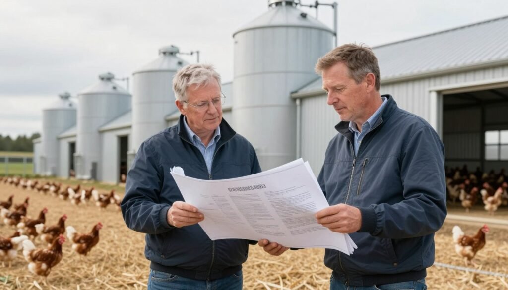 UK poultry farm considering feed production investment