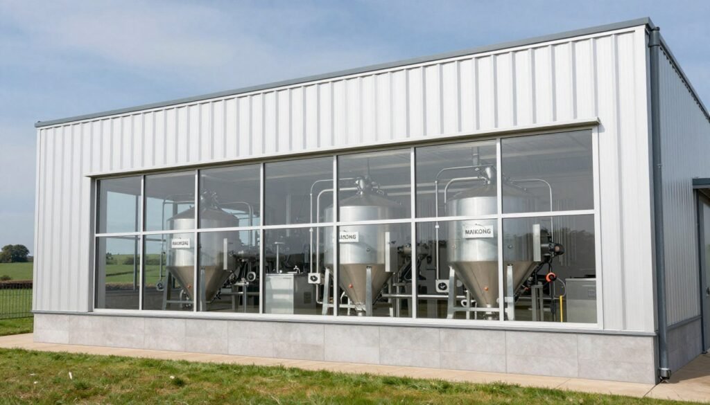 UK poultry feed production facility with MAIKONG equipment UK poultry feed production facility with MAIKONG equipment