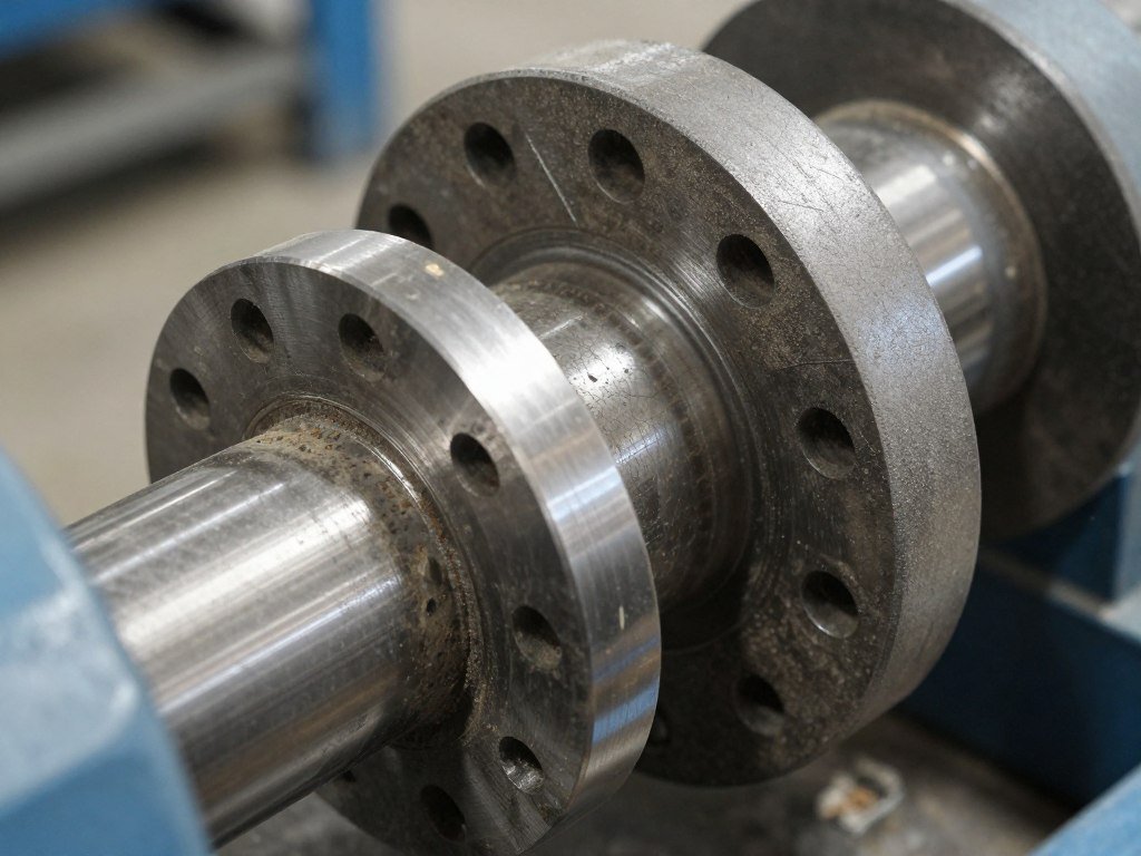 Worn pellet die and roller showing typical wear patterns Worn pellet die and roller showing typical wear patterns