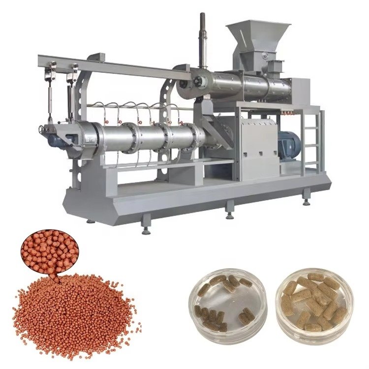 Animal Feed Production Line Guide 1 Modern animal feed production line facility showing automated equipment modules including crusher, mixer, pellet mill and packaging system
