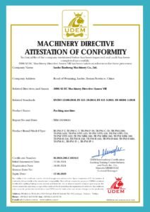 MAIKONG Company animal feed production line Certificates