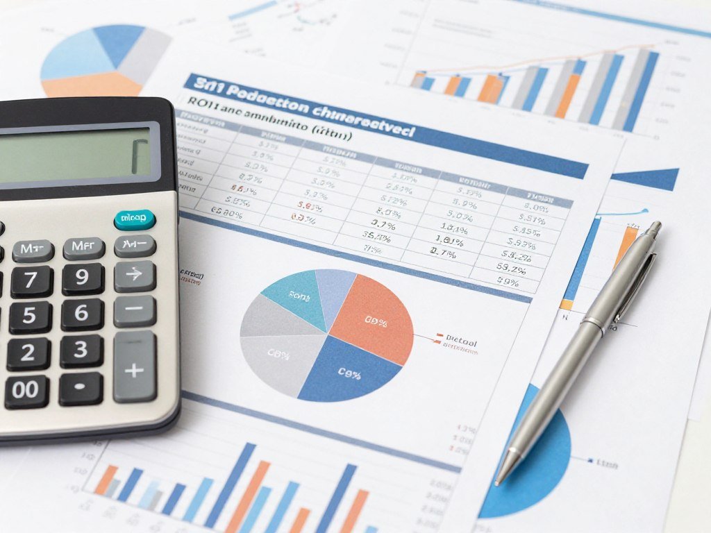 financial analysis documents showing pet feed production ROI calculations