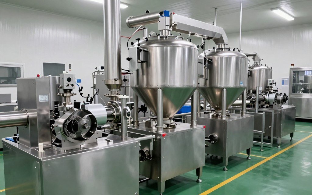 flexible pet feed production line with quick changeover capabilities