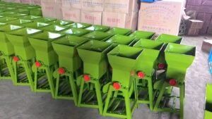 Modern pellet production line factory floor with automated equipment and quality control stations