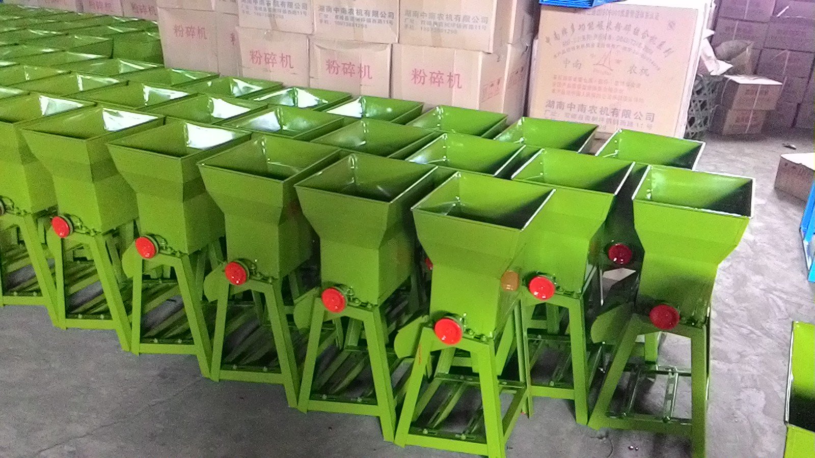 Modern pellet production line factory floor with automated equipment and quality control stations