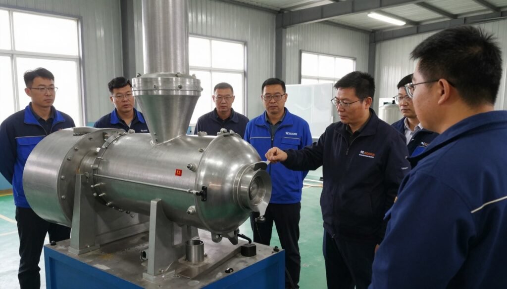 operator training session for feed pellet production equipment operator training session for feed pellet production equipment