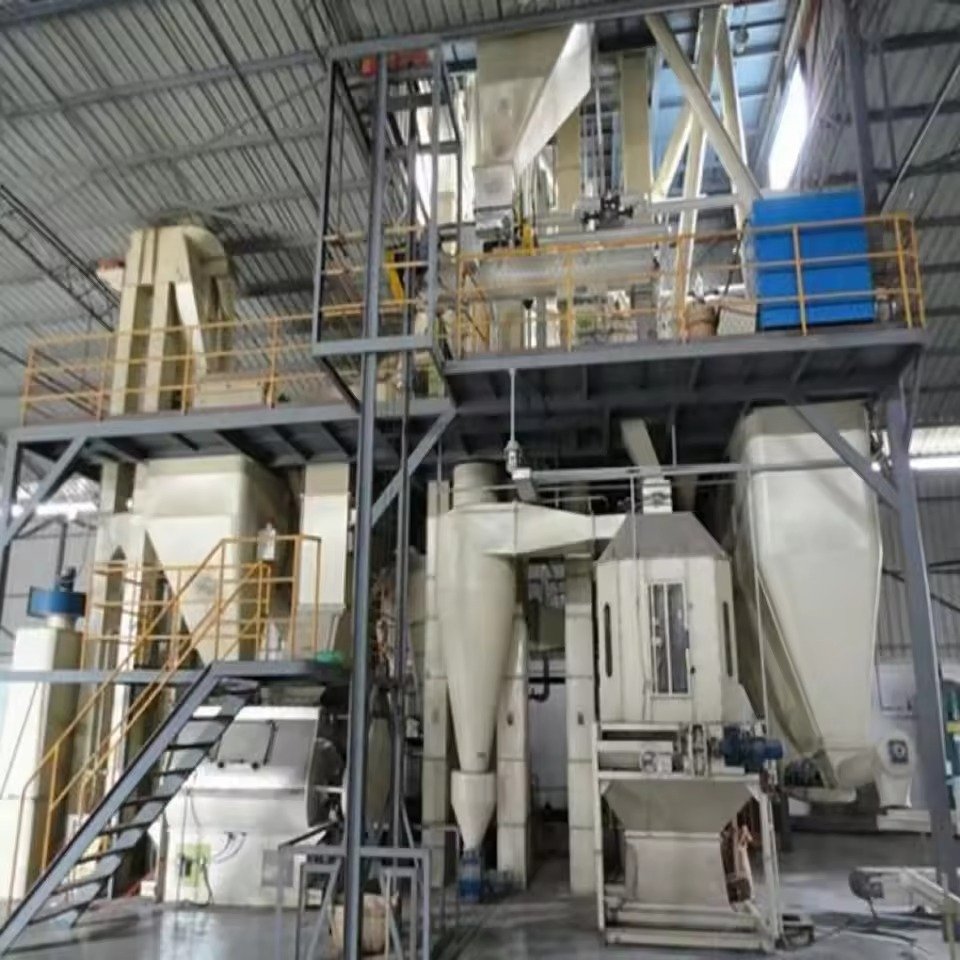 custom configured poultry feed production line with specialized modules for wholesale operation showing modular design flexibility