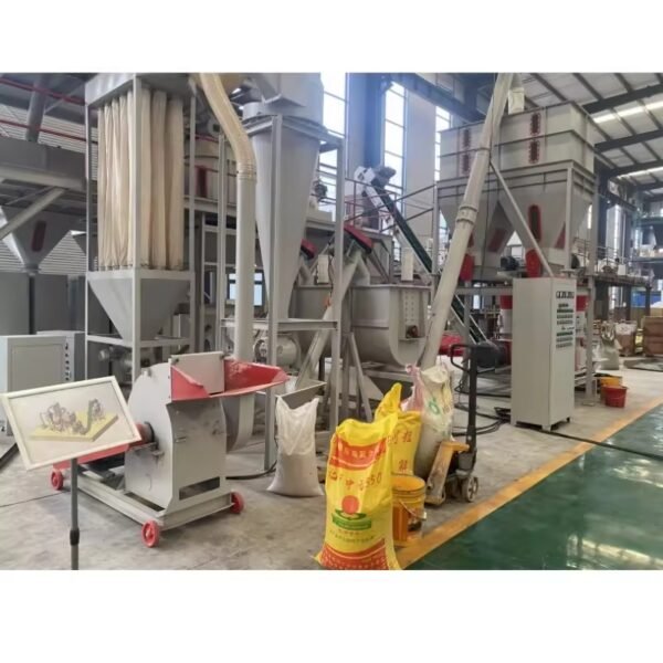 custom configured poultry feed production line with specialized modules for wholesale operation showing modular design flexibility