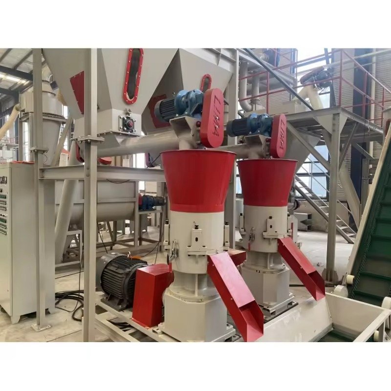 Successful feed production line installation and operations