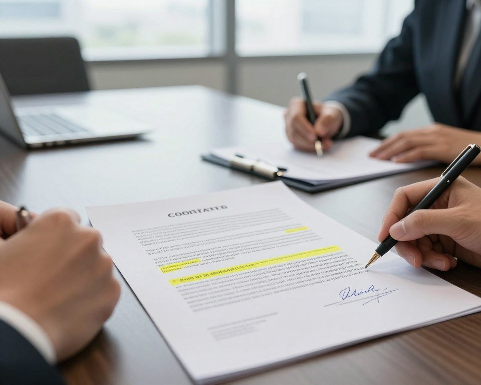Professional contract signing for feed production equipment purchase