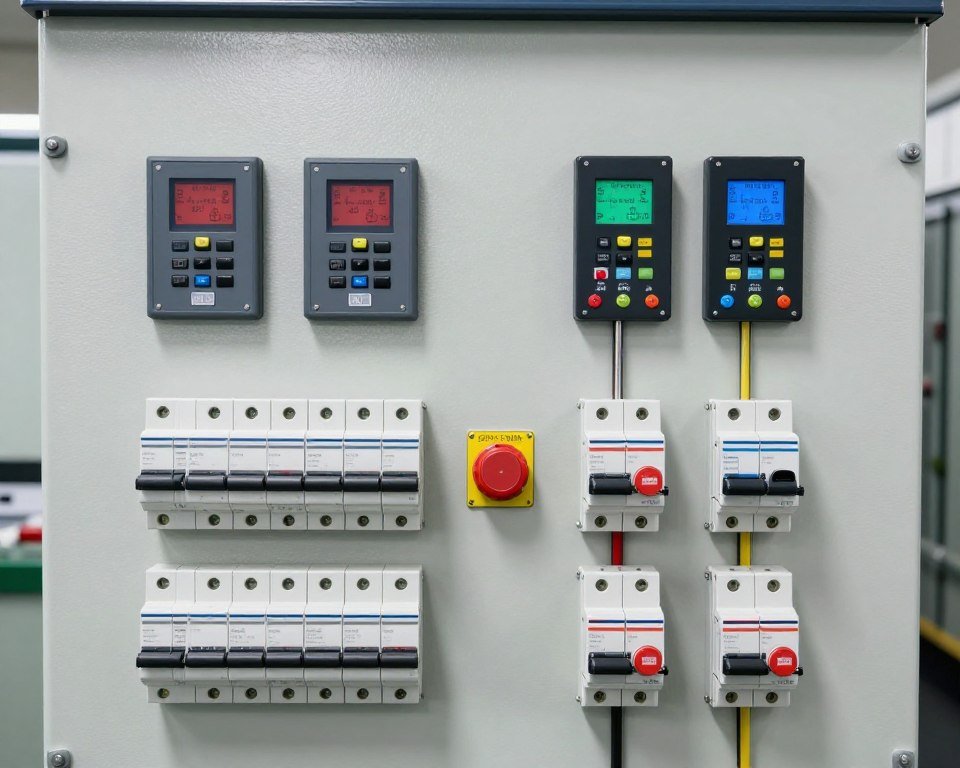 UK voltage electrical control panel for fish feed production equipment UK voltage electrical control panel for fish feed production equipment
