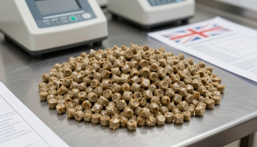 cattle feed pellets production quality control UK facility cattle feed pellets production quality control UK facility