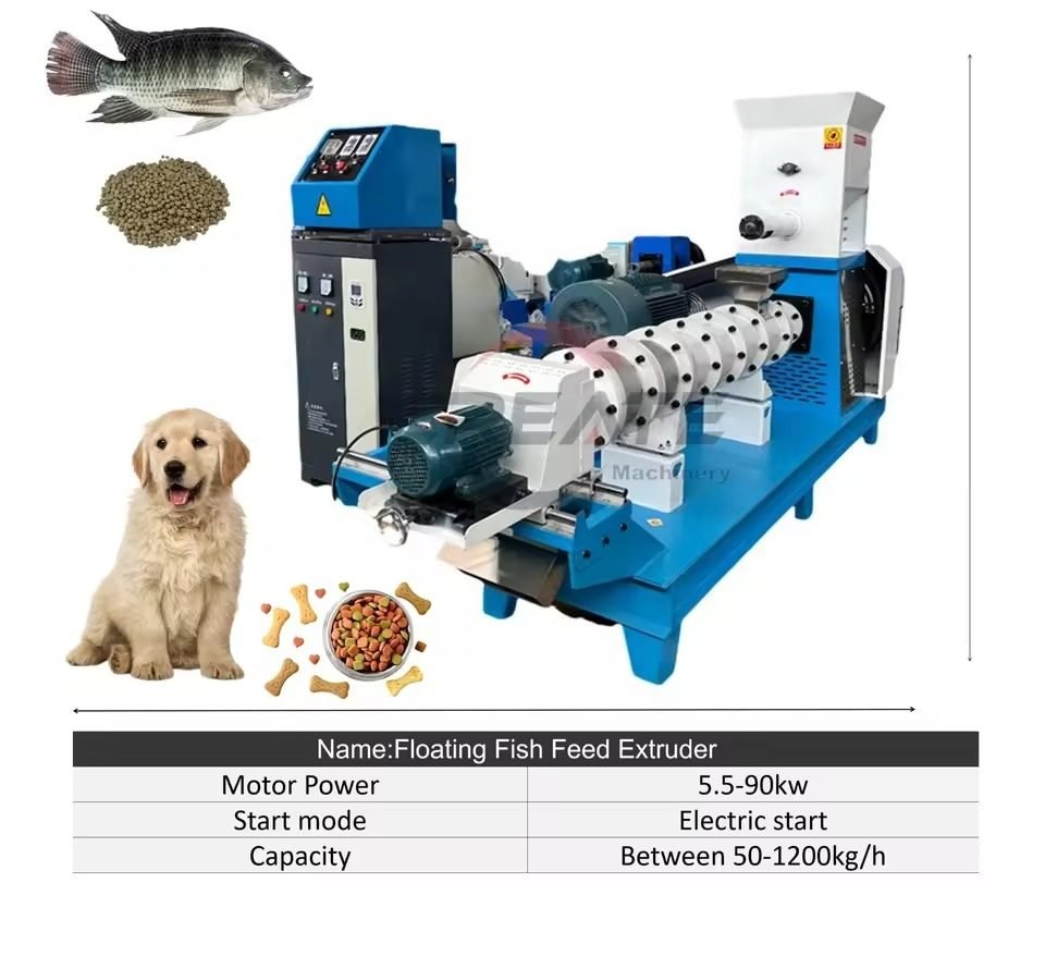 Compact Pet Feed Pelletizers for Custom Solutions 1 Advanced Extrusion Equipment for Efficient Aqua Feed