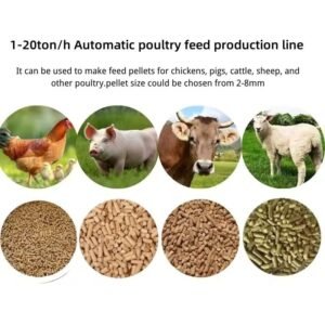 Corn Feed Pellet Plant for High-Volume Production